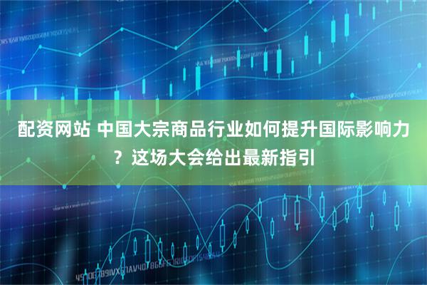配资网站 中国大宗商品行业如何提升国际影响力？这场大会给出最新指引